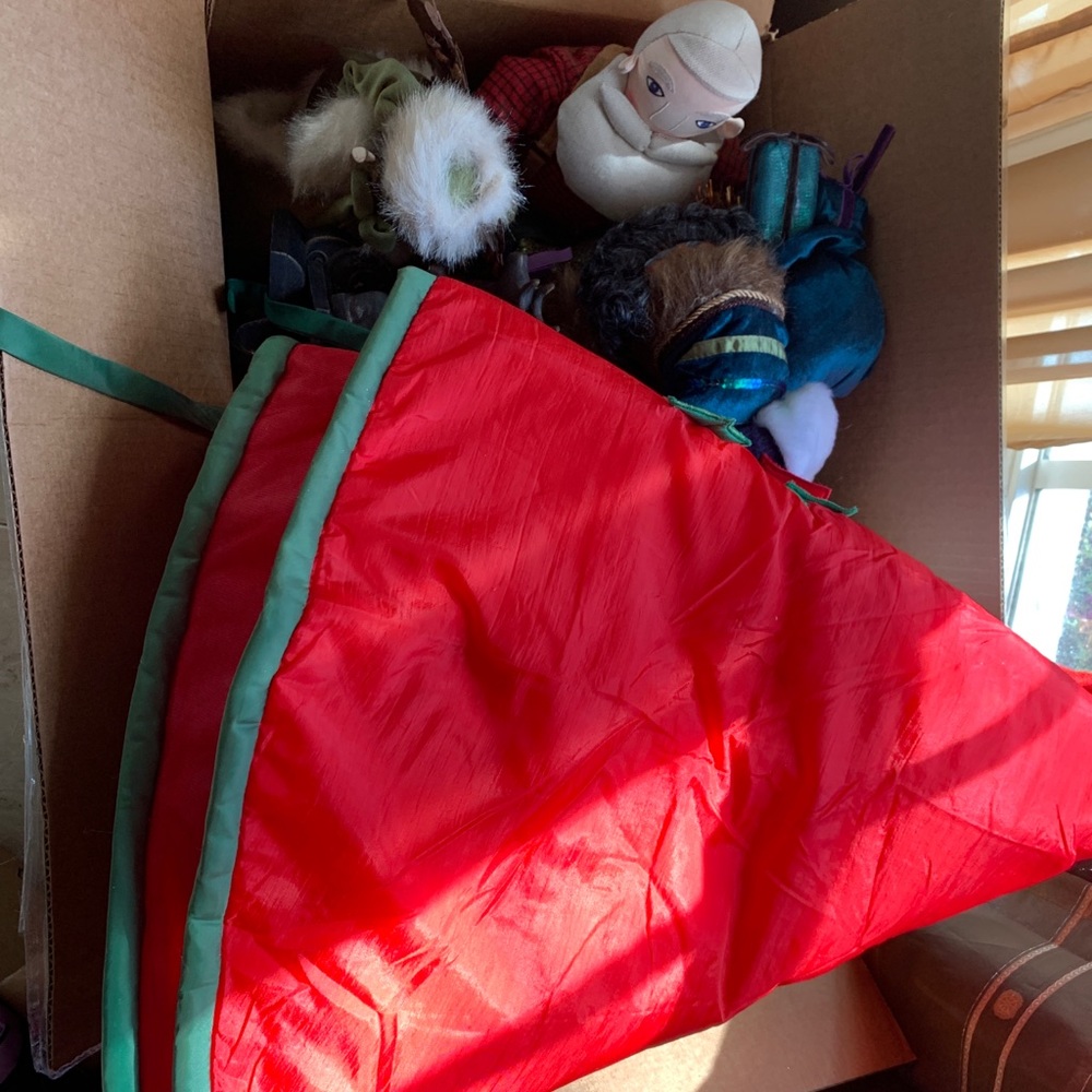 Christmas decor box